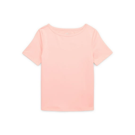 Athletic Works Girls Cutout Tee, Sizes 4-18