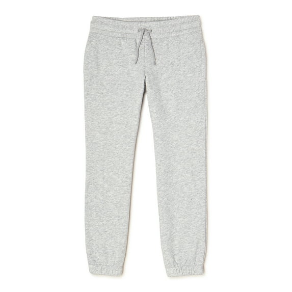 Athletic Works Girls Fleece Joggers, Sizes 4-18 & Plus