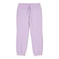 thumbnail image 1 of Athletic Works Girls Fleece Joggers, Sizes 4-18 & Plus, 1 of 3