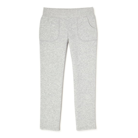 Athletic Works Girls Fleece Sweatpants, Sizes 4-18 & Plus