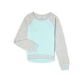thumbnail image 1 of Athletic Works Girls Fleece Sweatshirt, Sizes 4-18 & Plus, 1 of 3