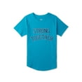 thumbnail image 1 of Athletic Works Girls Graphic T-Shirt with Short Sleeves, Sizes 4-18 & Plus, 1 of 3