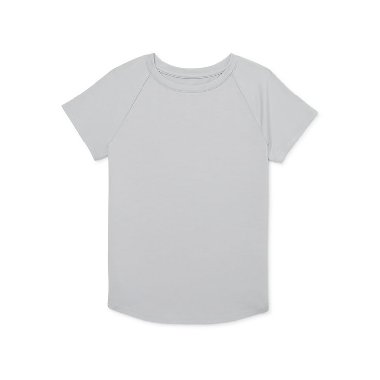Athletic Works Girls Jersey Core T-Shirt, Sizes 4-18 & Plus