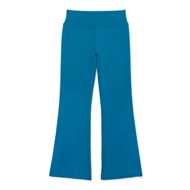 Athletic Works Girls Knit Flare Leggings, Sizes 4-18 & Plus