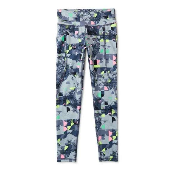 Athletic Works Girls Leggings, Sizes 4-18 & Plus