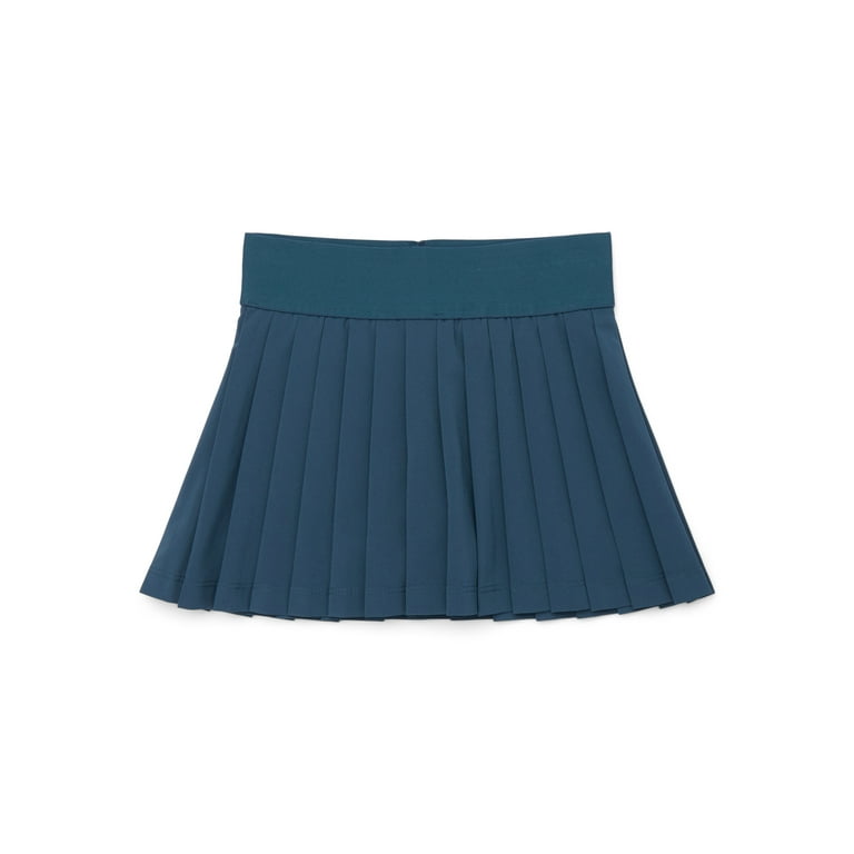 Athletic Works Girls Pleated Skort, Sizes 4-18 & Plus