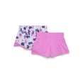 thumbnail image 1 of Athletic Works Girls Athletic Run Shorts, 2-Pack, Sizes 4-18 & Plus, 1 of 3