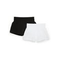 thumbnail image 1 of Athletic Works Girls Athletic Run Shorts, 2-Pack, Sizes 4-18 & Plus, 1 of 3