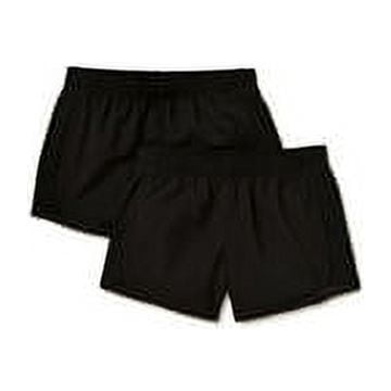 Walmart girls black clearance shorts