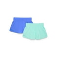 thumbnail image 1 of Athletic Works Girls Athletic Run Shorts, 2-Pack, Sizes 4-18 & Plus, 1 of 3