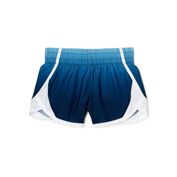 Athletic Works Girls Running Shorts, Sizes 4-18 & Plus