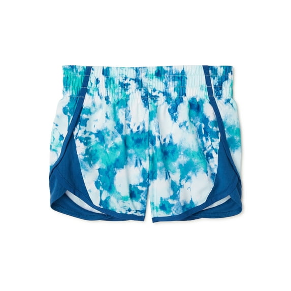 Athletic Works Girls Running Shorts, Sizes 4-18 & Plus