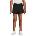 Athletic Works Girls Running Shorts, Sizes 418 & Plus