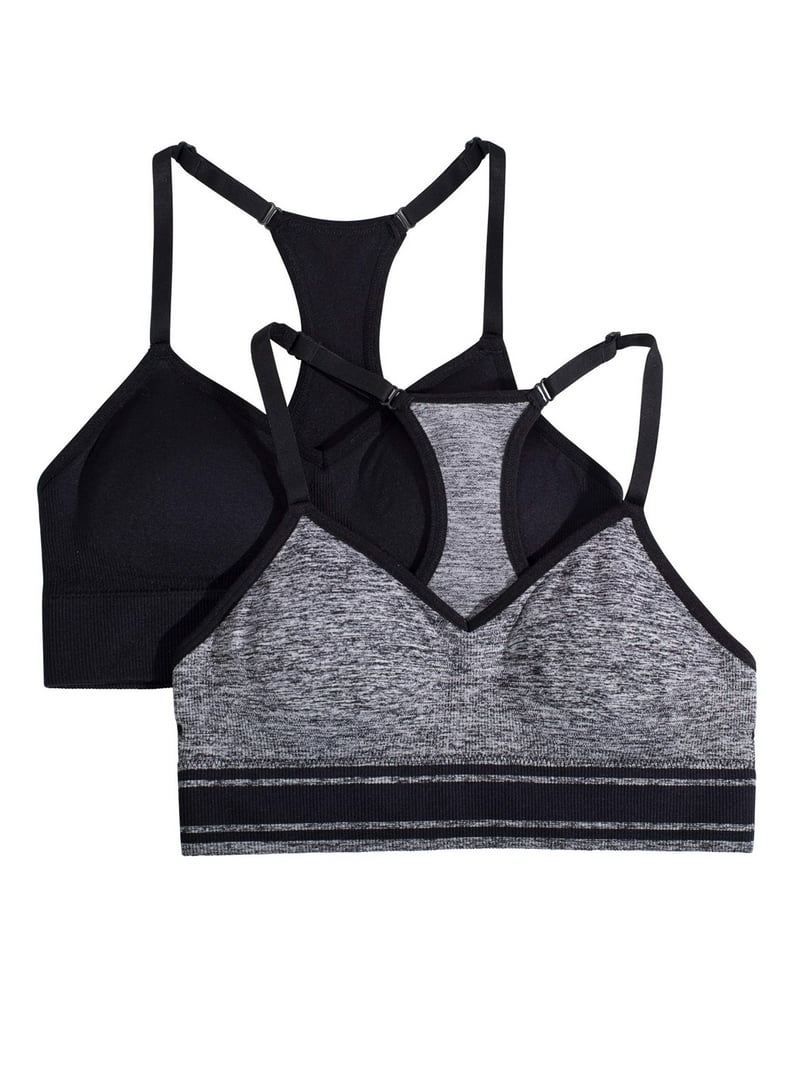 SuperHold Racerback Sports Bra White