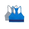 thumbnail image 1 of Athletic Works Girls Seamless Sports Bra 2-Pack, Sizes 30-38, 1 of 2