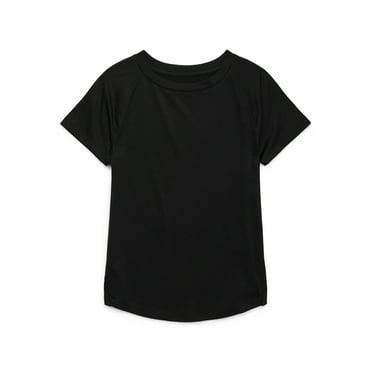 Athletic Works Girls Short-Sleeve T-Shirt, Sizes 4-18 & Plus