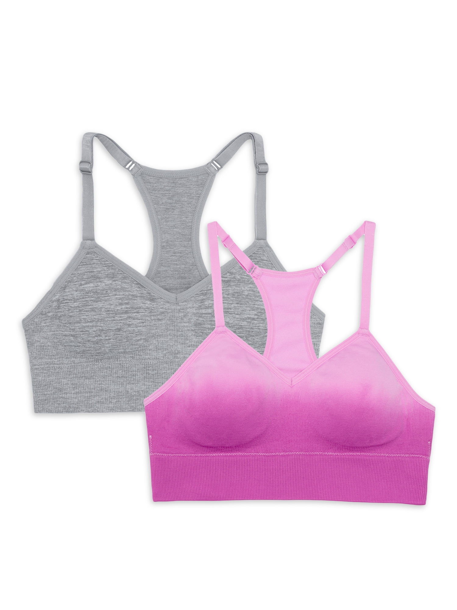 Dri-fit Alate All U Big Kids' (girls') Sports Bra (extended Size) In Pink