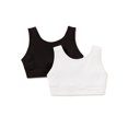 thumbnail image 1 of Athletic Works Girls Sports Bra, 2 Pack, Sizes XS-XXL, 1 of 1