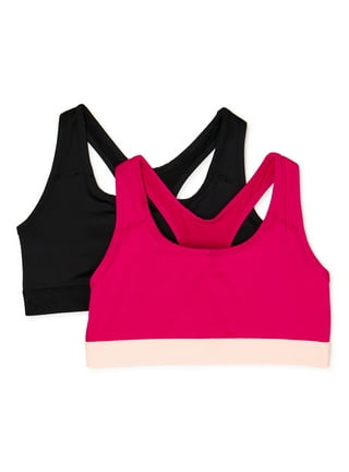 Clearance Underwear! YOHOME Front Thin Sports Bra Hot Pink 4X-Large 