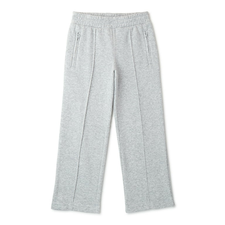 Athletic Works Girls Fleece Sweatpants, Sizes 4-18 