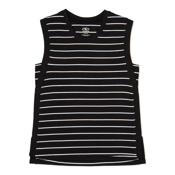 Athletic Works Girls Striped Tank Top, Sizes 4-18 & Plus