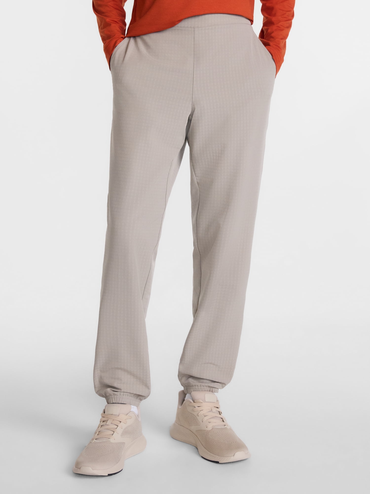 Athletic Works Men's Grid Fleece Jogger Sweatpants, Sizes XS-4XLT
