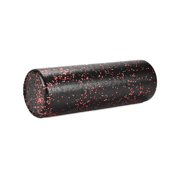 Athletic Works High Density Foam Roller, 18" Length, Red/Black