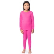 Athletic Works Boy's & Girl's Waffle Thermal Underwear Crew Top & Bottom Set, Sizes XS-XXL