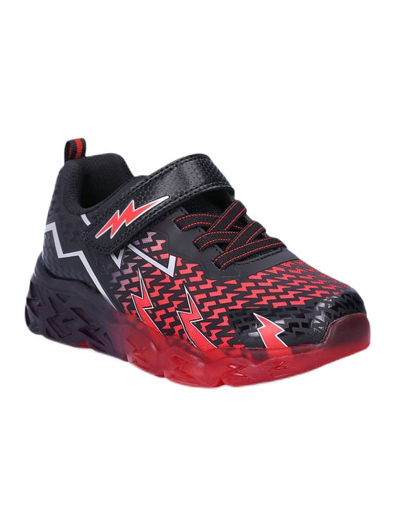 Little & Big Boys Lightning Bolt Light-up Play Sneakers