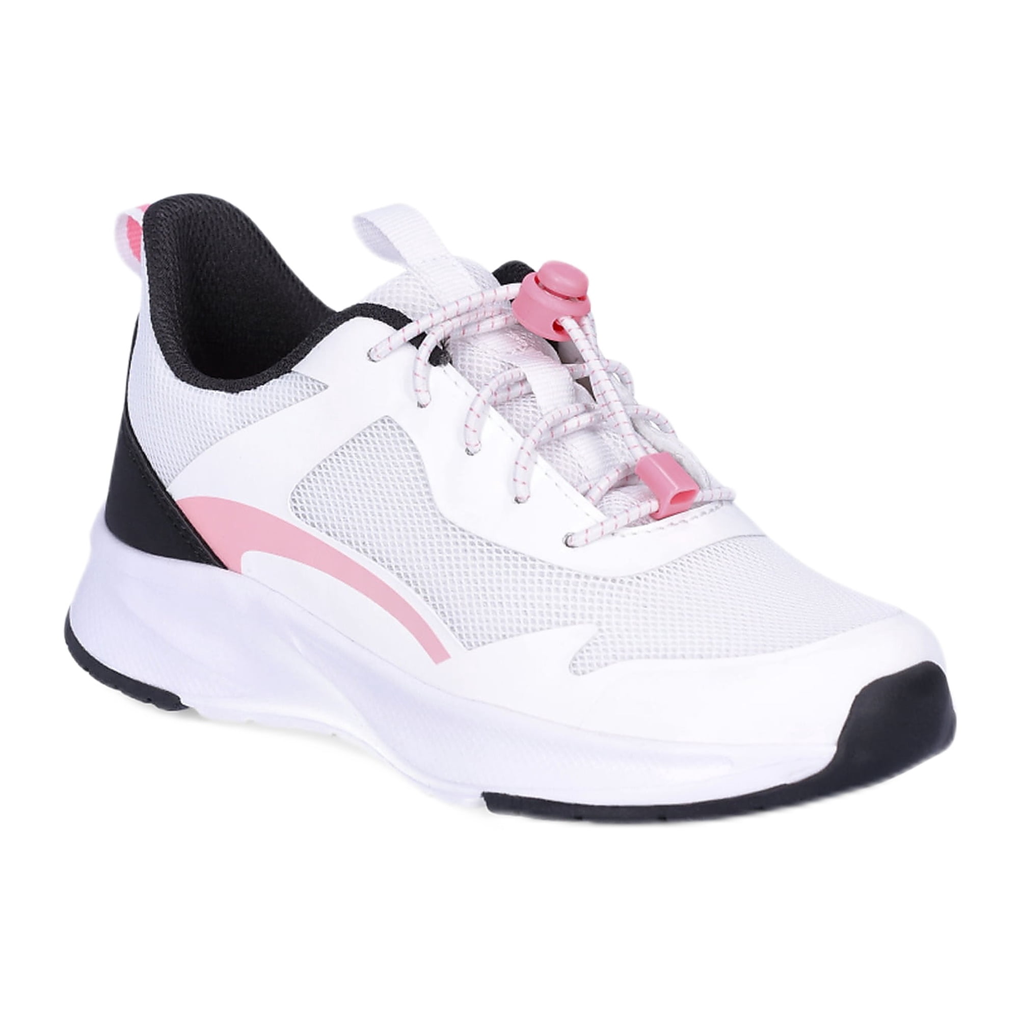 Athletic Works Little and Big Kids Bungee Mesh Jogger Sneakers