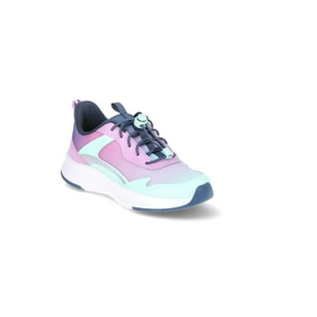 Athletic Works Little and Big Girls Bungee Mesh Jogger Sneakers