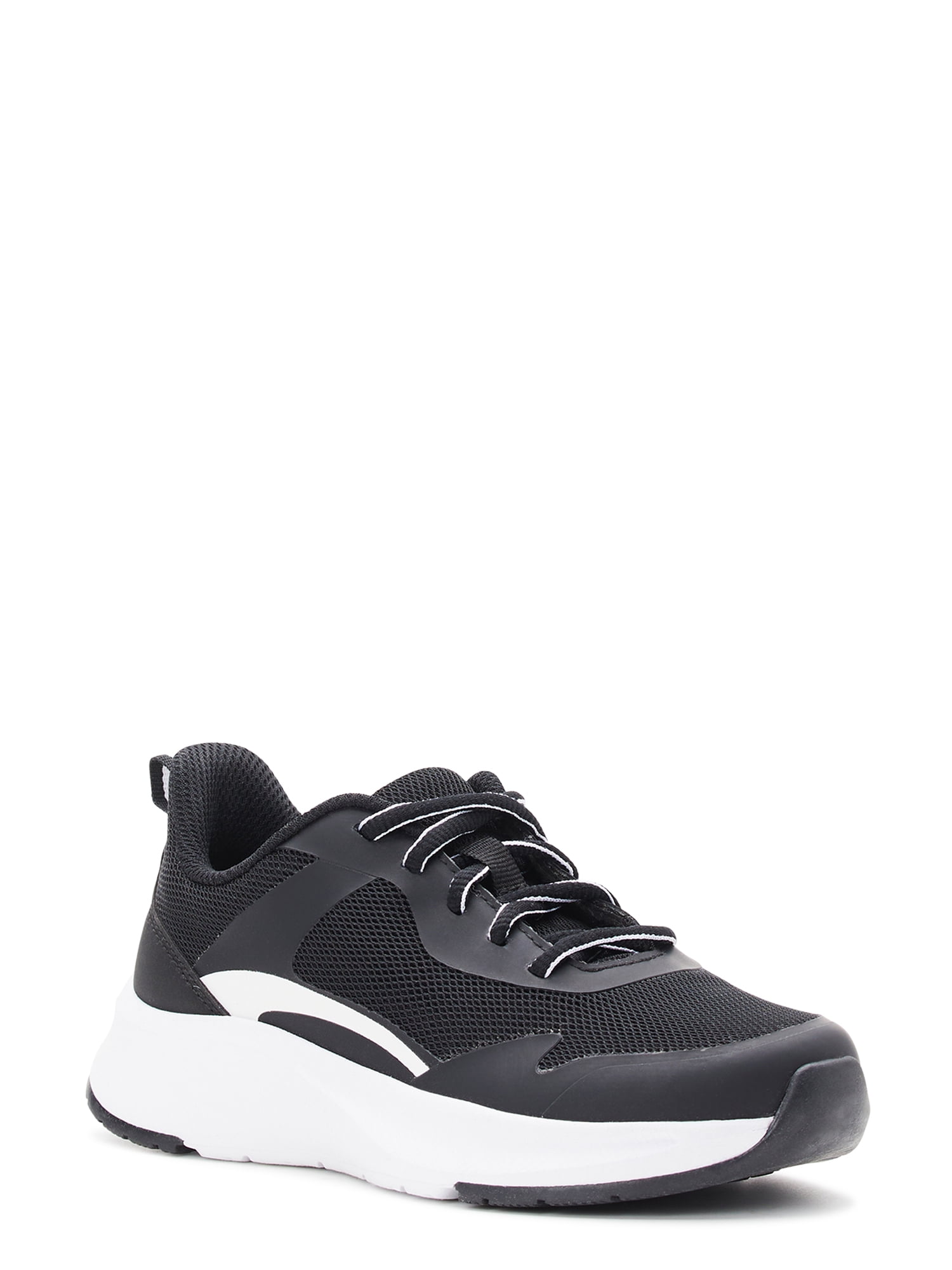 Athletic Works Little Girl & Big Girl Mesh Jogger Lace Up Sneakers