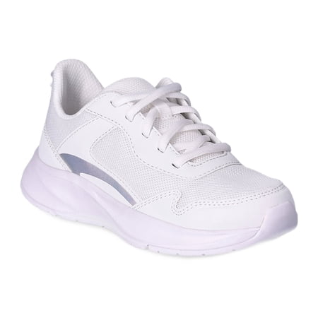 Athletic Works Little Girl & Big Girl Mesh Jogger Lace Up Sneakers