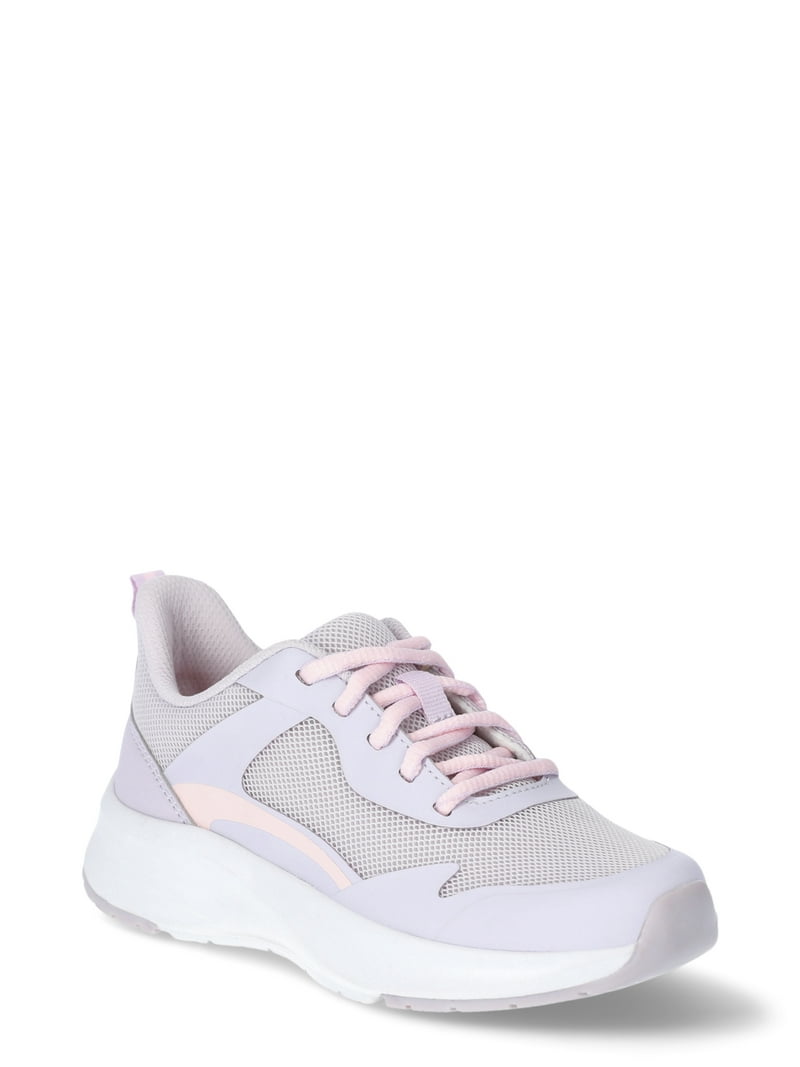 Eーgirls Athletic Works Little Girl & Big Girl Mesh Jogger Lace Up