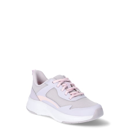 Athletic Works Little Girl & Big Girl Mesh Jogger Lace Up Sneakers