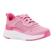 Athletic Works Little Girl & Big Girl Mesh Jogger Sneakers, Sizes 13-5