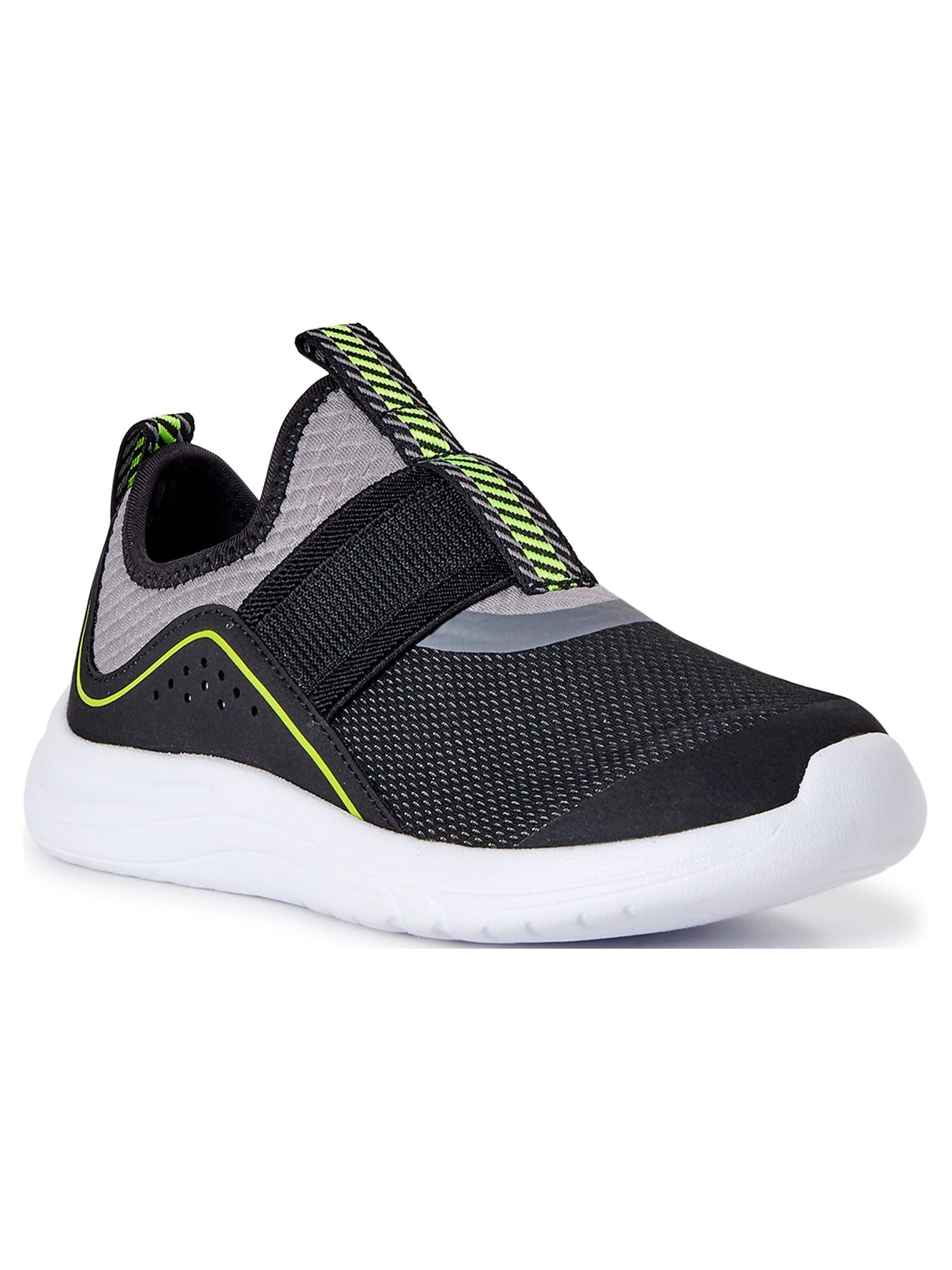 Athletic Works Little and Big Boys Slip-On Athletic Sneakers, Sizes 13-6 - image 1 of 3
