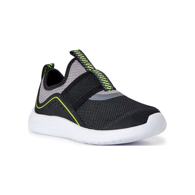 Athletic Works Little and Big Boys Slip-On Athletic Sneakers, Sizes 13-6