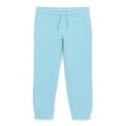 ATHLETIC WORKS Little and Big Girls Fleece Jogger Sweatpants, Sizes 4-18 & Plus