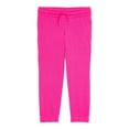 thumbnail image 1 of Athletic Works Little and Big Girls Fleece Jogger Sweatpants, Sizes 4-18 & Plus, 1 of 3