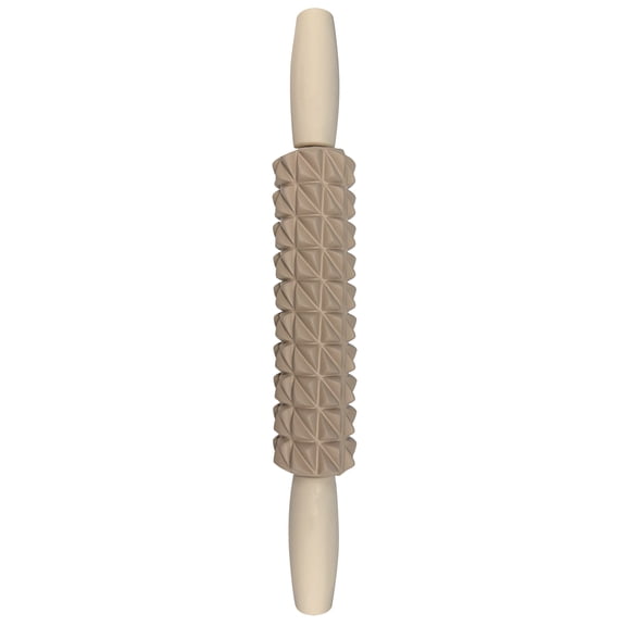 Athletic Works Textured Eva Foam Massage Stick Roller, Beige