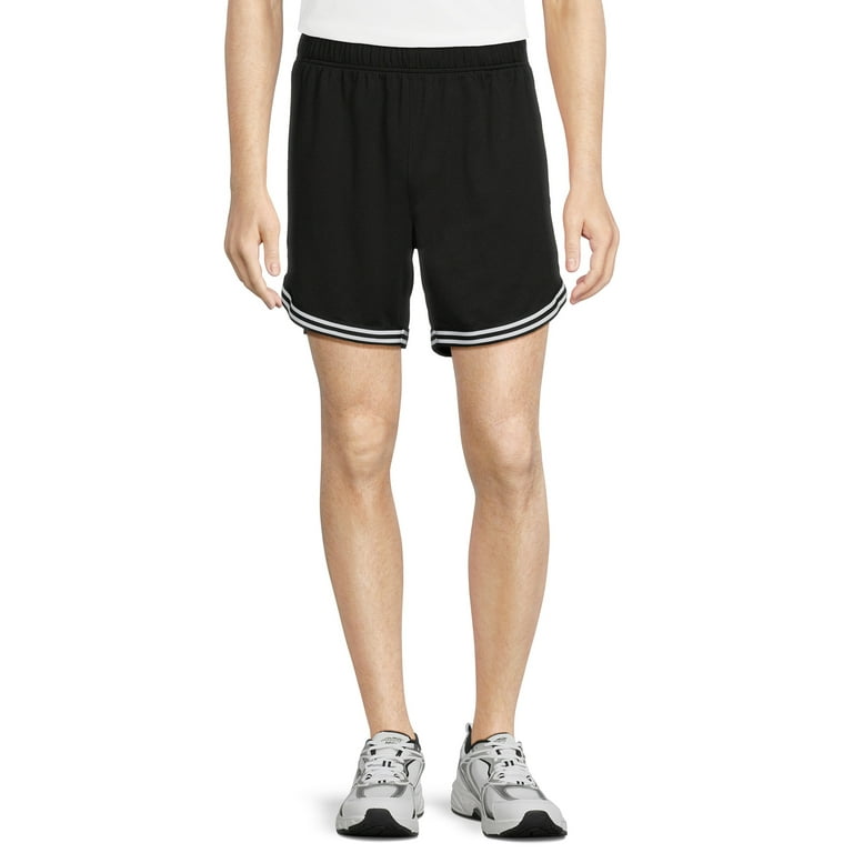 Athletic Works Men s Big Men s Mesh 6 inch Inseam Gym Shorts Sizes S 3xl Size Medium Black