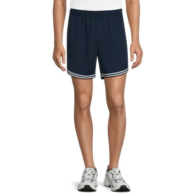 Athletic Works Men's & Big Men's Mesh Gym Shorts with Trim Detail