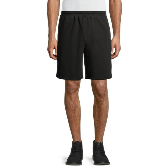 Athletic Works Men's 9" Fleece Shorts, up to Size 2XL