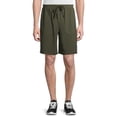 thumbnail image 1 of Athletic Works Men's 9" Jersey Shorts, up to Size 2XL, 1 of 6