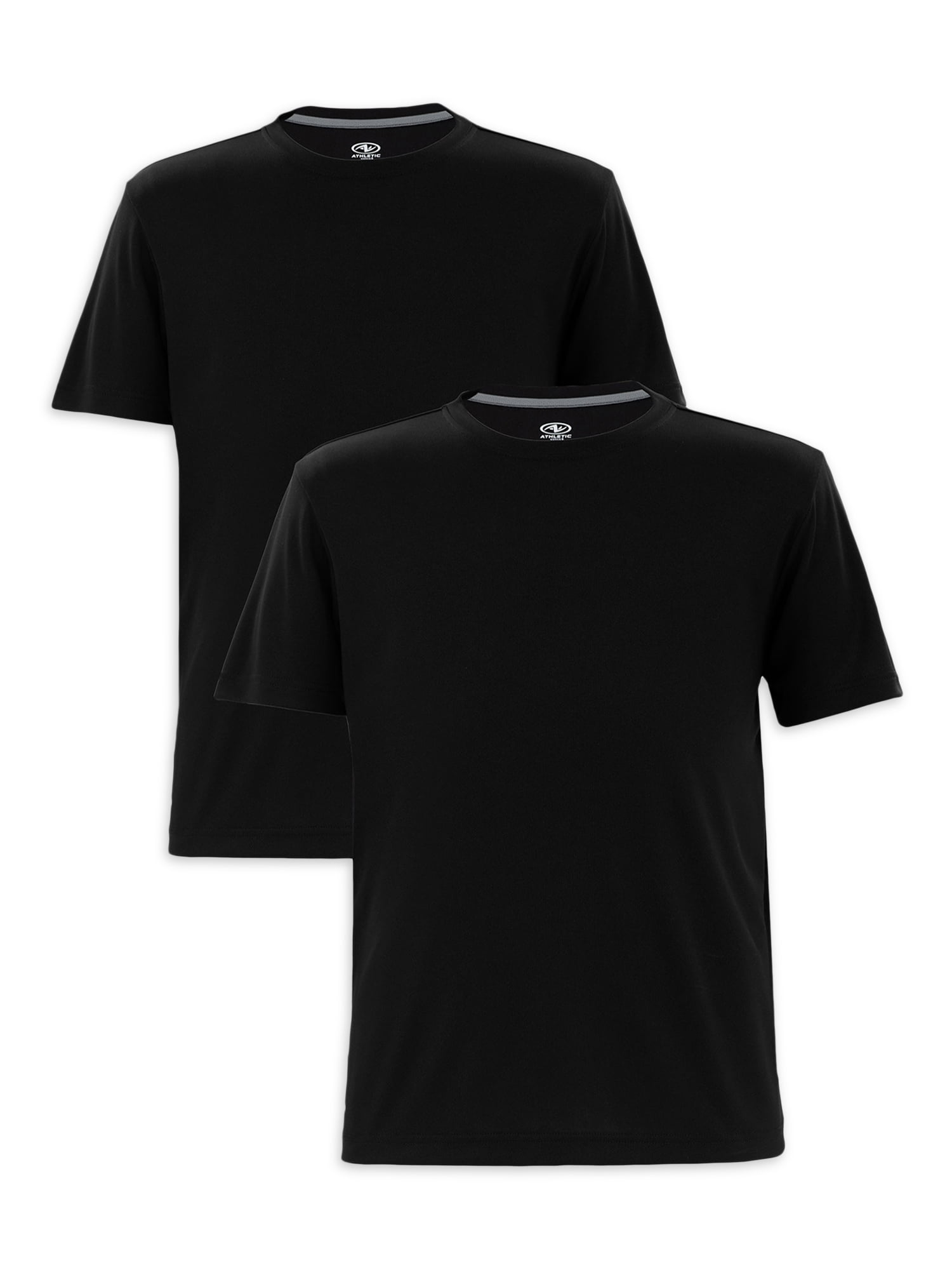 Athletic Works Men's Active Core Short Sleeve TShirt 2Pack, Size S3XL