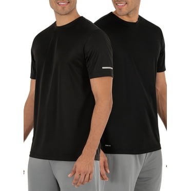 Athletic Works Men’s Active Core Short Sleeve T-Shirt, 2-Pack, up to Size 3XL