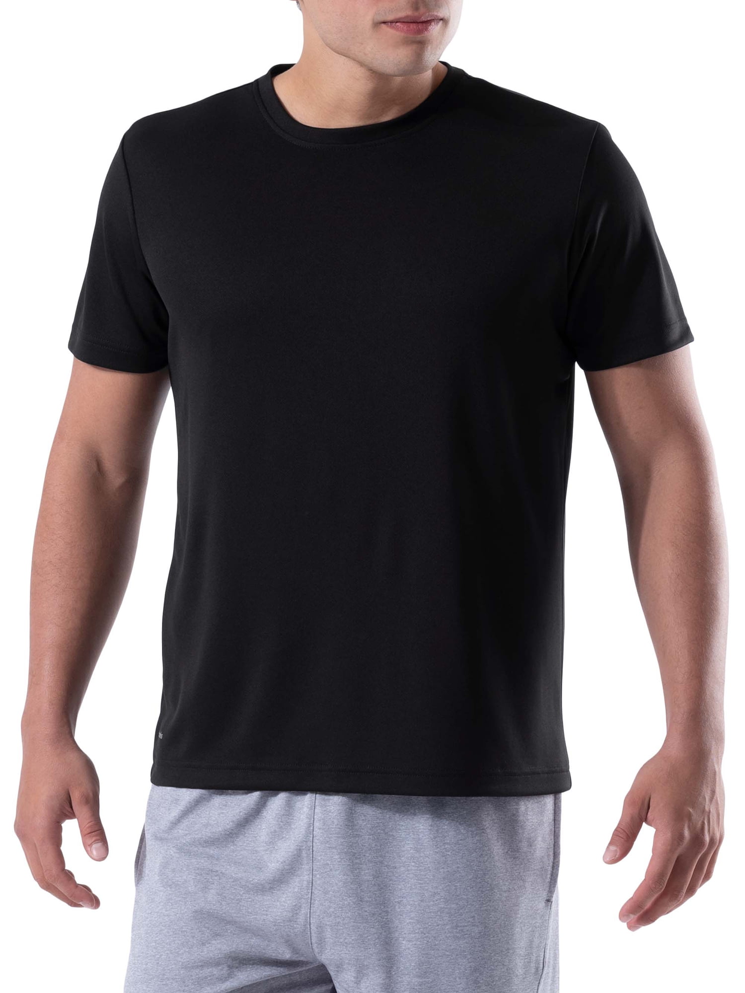 Athletic Works Men's Active Core Short Sleeve T-Shirt, Size S-3XL ...