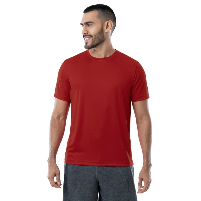 Athletic Works Men's Active Core Short Sleeve TShirt, Size S3XL