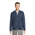 Athletic Works Men’s Active Fleece Bomber Jacket, Sizes S5XL
